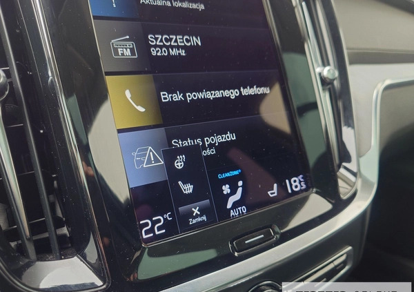 Volvo V60 cena 174900 przebieg: 92665, rok produkcji 2021 z Sulmierzyce małe 781